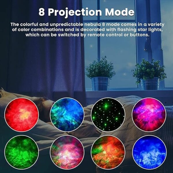 Galaxy Astronaut Star Projector – 360° Adjustable Night Light with Timer & Remote Control, USB Powered for Kids & Adults - Image 6
