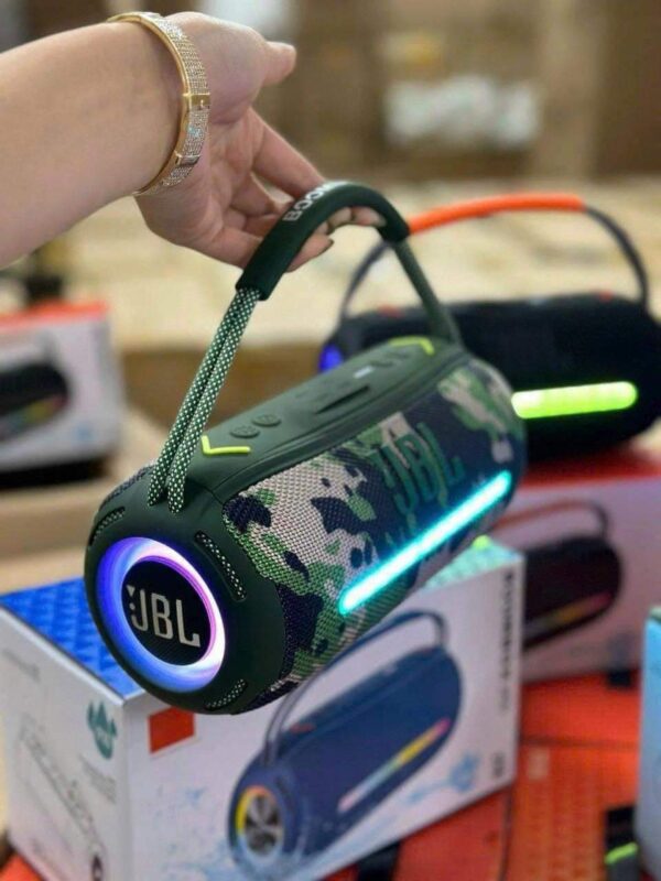 Boombox 360 Outdoor Portable Wireless Bluetooth Speaker – Dynamic LED Effects for Any Occasion - Image 3