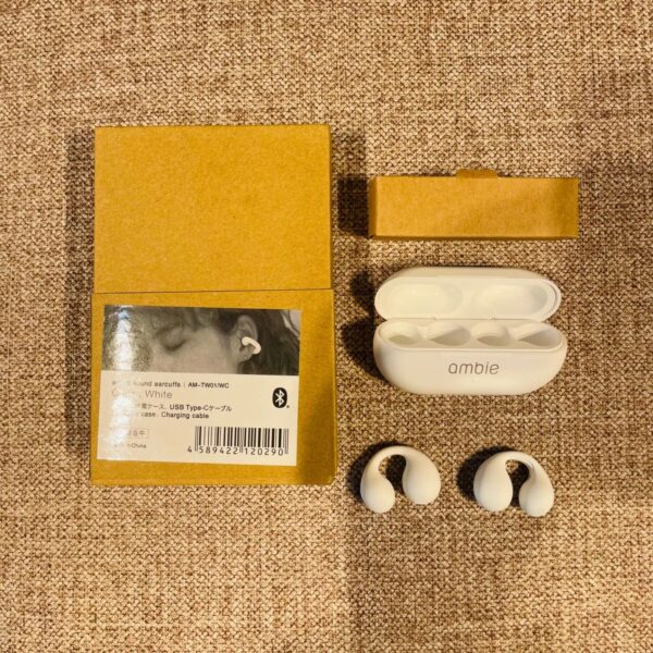 AM-TW01 True Wireless Earbuds – Ambie Pro Bluetooth Ear Clips with Earcuff Design - Image 6