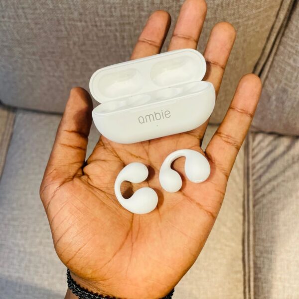 AM-TW01 True Wireless Earbuds – Ambie Pro Bluetooth Ear Clips with Earcuff Design - Image 3