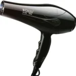 Powerful Ionity Hair Dryer with 11mm concentrator nozzle for Fast Drying & Smooth Finish, Black